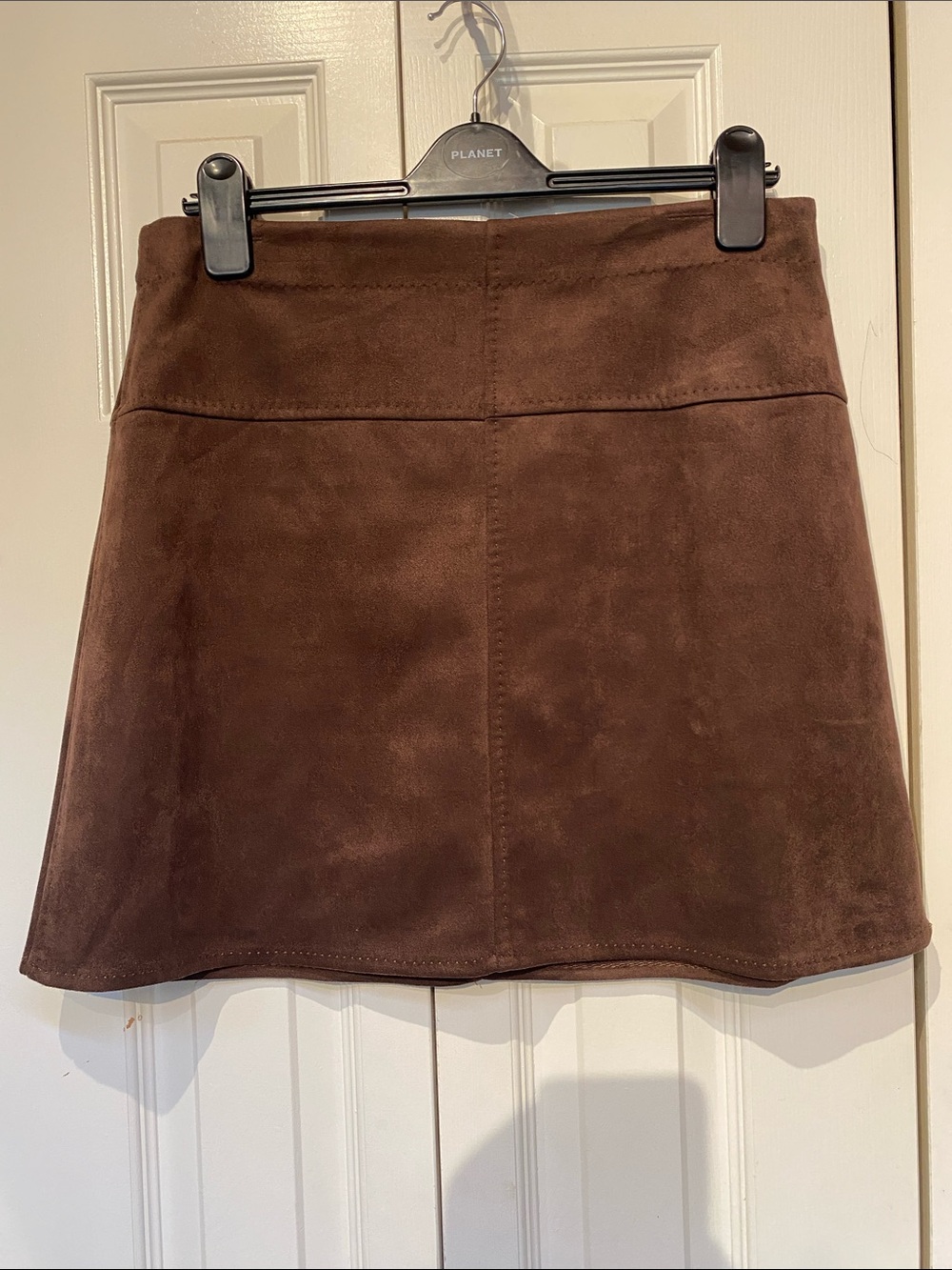Faux suede mini - Sz L